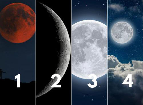 تست شخصیت شناسی /کدام ماه را انتخاب می کنید؟